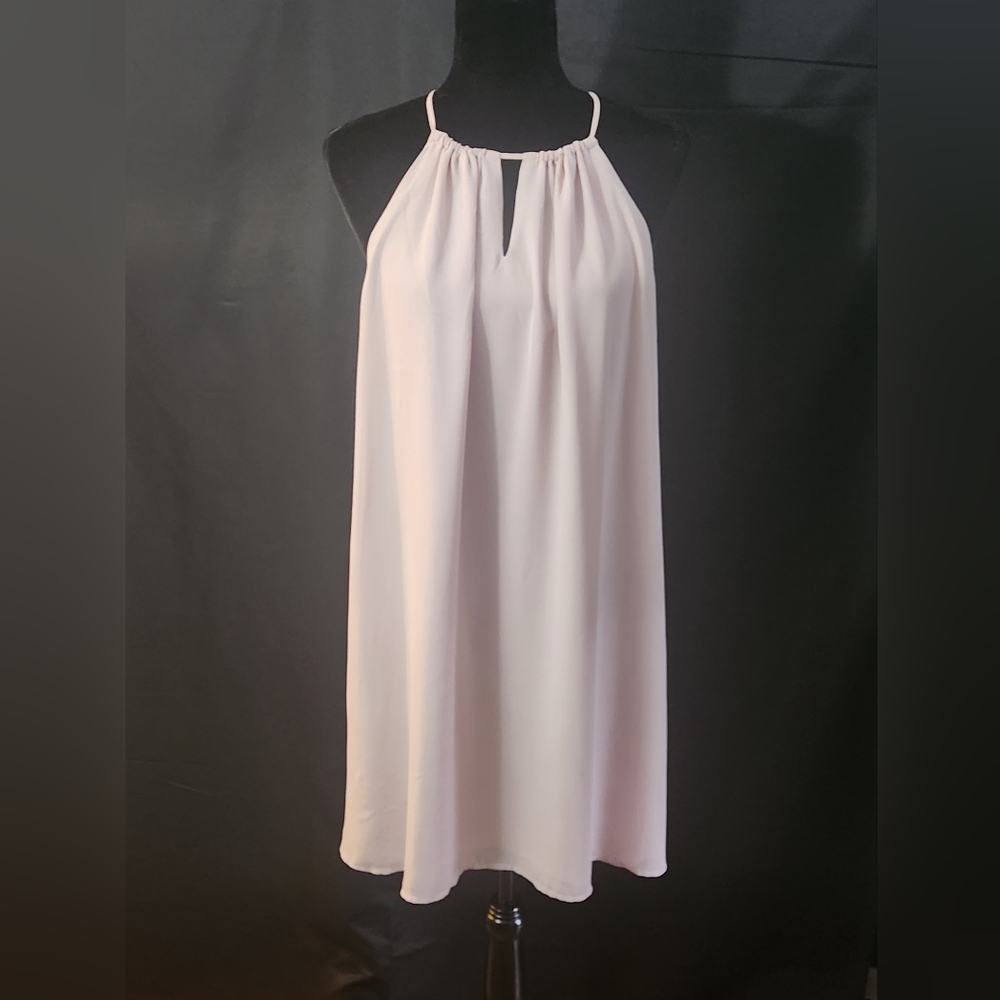 LOFT Strappy Halter Mini Dress Size L